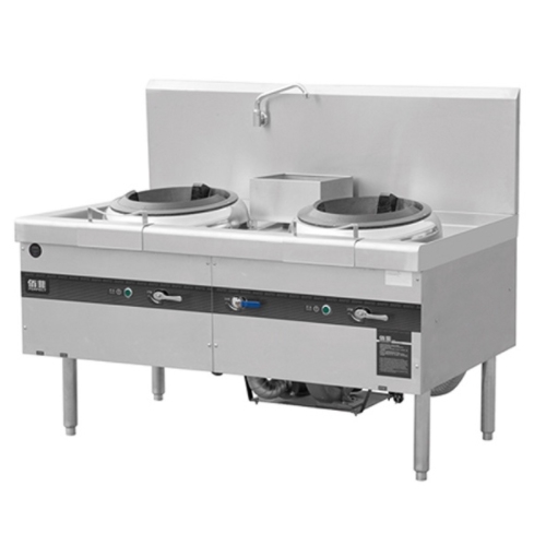 燃气环保双头什碎炉