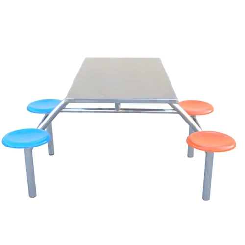 四人快餐桌椅圆形